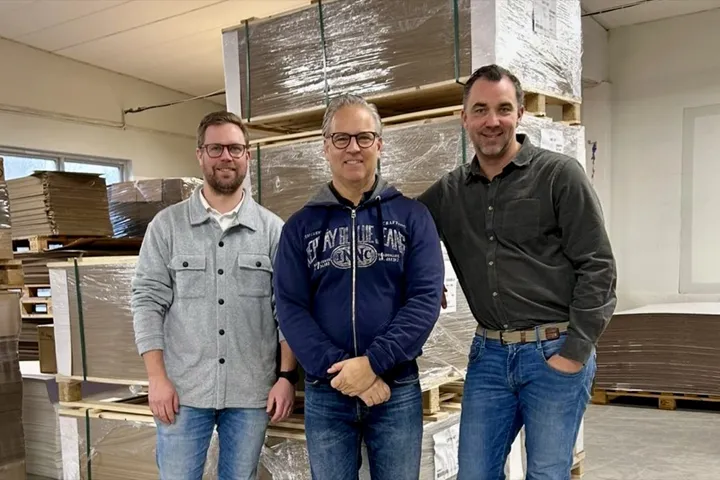 <p>Johan Nilsson, Fredrik Lundberg och Anders Hassel satsar vidare.</p>
