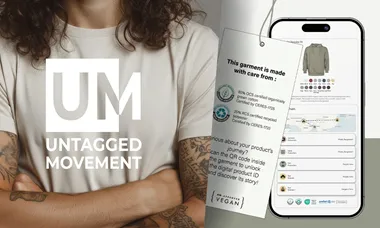 <p>Nya kollektionen har ett digitalt produkt-ID tillgängligt via en QR-kod i plaggen.</p>
