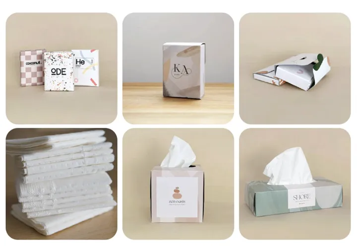 <p>Ingli Sweden börjar sälja ett profilsortiment med näsdukar och servetter. </p>
