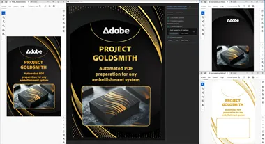 <p>Vykort med foliering – redo för produktionen.</p>
