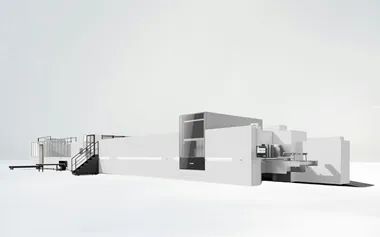 <p>Den nya pressen trycker direkt på wellpapp.</p>
