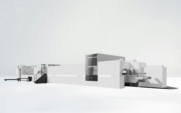 <p>Den nya pressen trycker direkt på wellpapp.</p>
