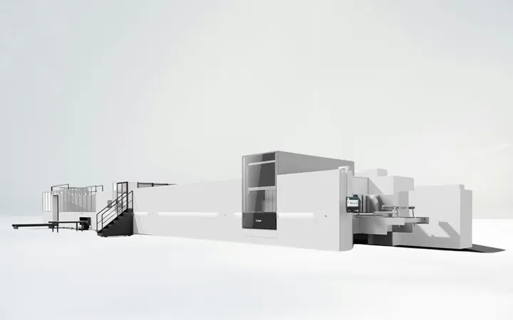 <p>Den nya pressen trycker direkt på wellpapp.</p>
