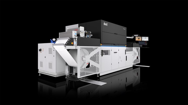 <p>Durst visade upp nya Tau G3-plattformen på Labelexpo-mässan.</p>
