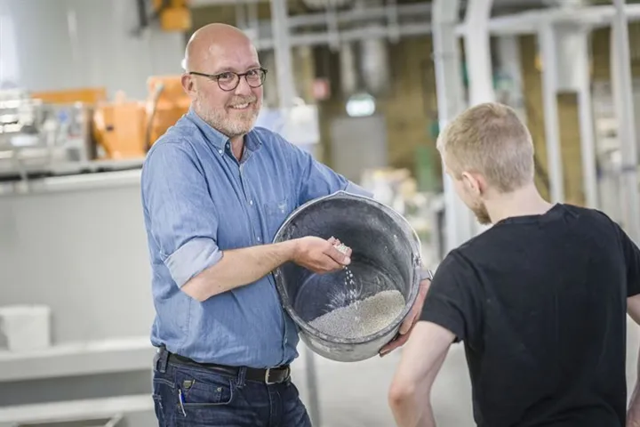 <p>Peter Stenström, vd på Gaia Biomaterials med produktion och huvudkontor i Helsingborg.</p>
