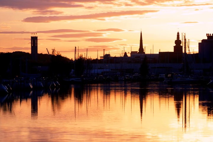 <p>Västerås skyline.</p>
