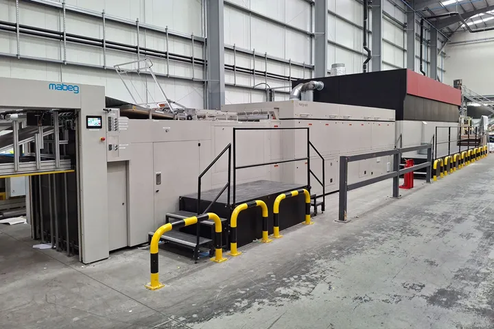 <p>Inkjetmaskinen Speedset Orca hos Delta Group.</p>
