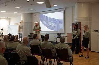 <p>Tre nya medlemmar i New Wave Profile presenterades på hösten kick-off i Kosta.</p>
