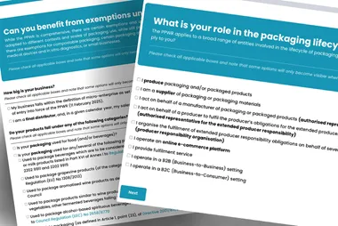 <p>Bland annat finns ett frågeformulär som guidar till relevant information för ditt företag.</p>
