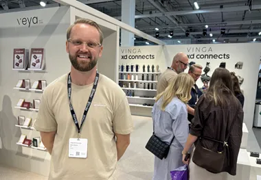 <p>Oskar Dahlin, sales manager på Vinga XD Connects ser stora möjligheter med lanseringen av det europeiska gåvokortet.</p>
