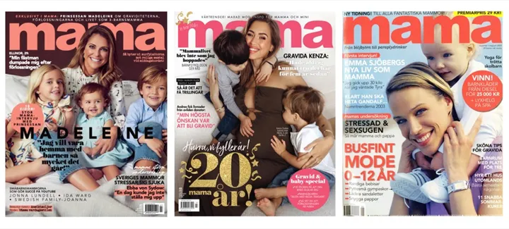<p>Tidningen Mama har funnits i 20 år som papperstidning – nu fortsätter man i digital form.</p>
