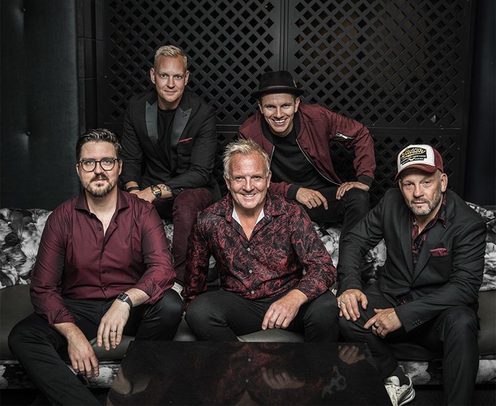 <p>Bandet Tredrag lirar på årets branschfest under produktmediamässan i Jönköping i augusti.</p>
