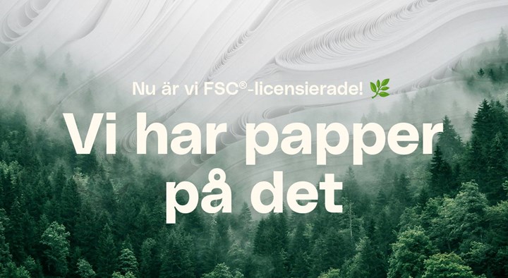<p>Goody har blivit FSC-certifierade. </p>
