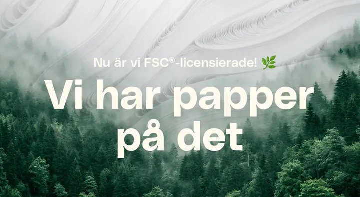 <p>Goody har blivit FSC-certifierade. </p>
