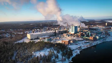 <p>Obbola pappersbruk.</p>
