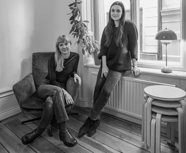 <p>Madeleine Reinholdsson och Kattis Irenius.</p>
