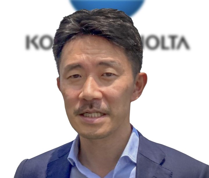 <p>Kentaro Itamoto, ny chef för Konica Minolta Business Solutions Europe.</p>
