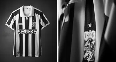 <p>Fotografier med på den nya blåvitt-tröjan, framtagna med speciell teknik.</p>
