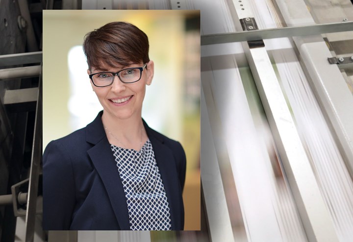 <p>Sofia Ljungberg Igbe är vd på Ljungbergs Tryckeri i Klippan.</p>
