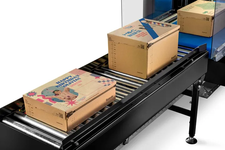 <p>Ranpaks nya in-line-lösning Print’it! printar personaliserade motiv och loggor på boxlådor.</p>
