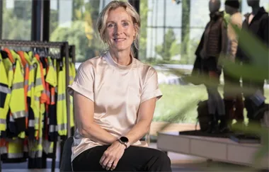 <p>Petra Öberg Gustafsson, vd på Fristads. </p>
