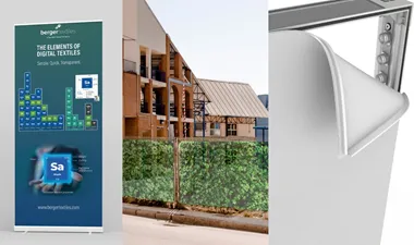 <p>Flera nya textila material för skylt- och displaybranschen.</p>

