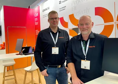 <p>Mattias Erlandsson och Jens Green på Omikai.</p>
