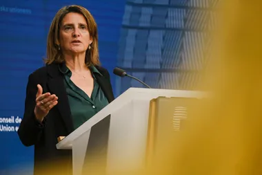 <p>Teresa Ribera, verkställande vice ordförande för konkurrensfrågor inom EU.</p>
