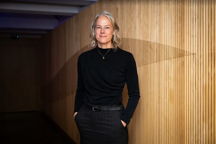 <p>Anna Englund, ny platschef på Scandbook i Falun.</p>
