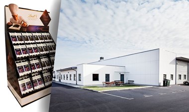 <p>Smurfit Westrock Onwell i Helsingborg har tillverkat denna World Star-belönade butiksdisplay till Lindt choklad. Nya lokalerna är på 5.200 kvadratmeter.</p>
