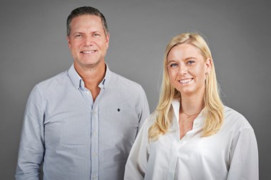 <p>Rikard Ahlin lämnar över vd-posten till Johanna Herstedt.</p>
