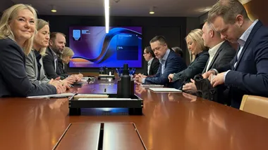 <p>Här möts Grafiska Företagen med de fackliga motparterna GS-facket, Unionen, Sveriges Ingenjörer och Ledarna för att utbyta sina krav inför kommande avtalsförhandling.</p>
