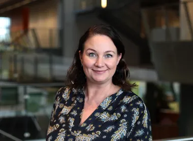 <p>Rebecka Mathers, kommunikationschef på Postnord Strålfors Group.</p>
