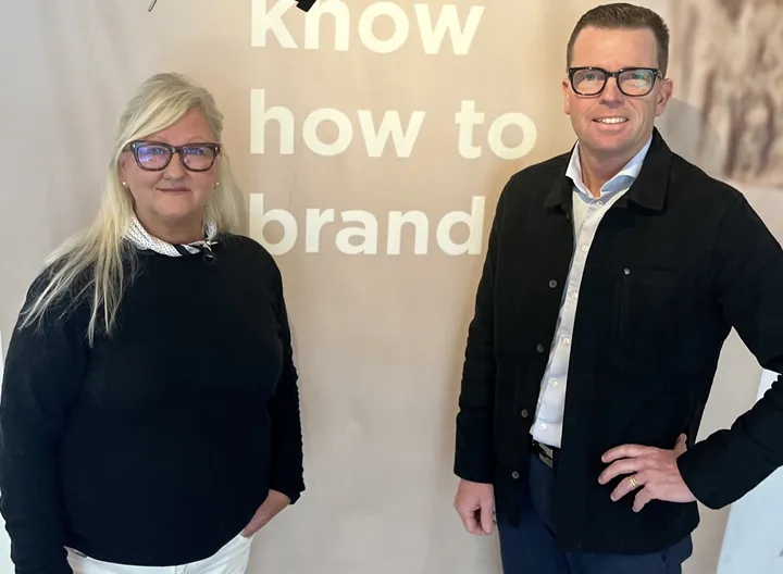 <p>Märketts Katarina Bjerstaf och Jan Evertsson, vd på ACG Accent.</p>
