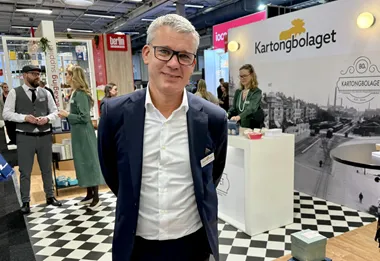 <p>Joakim Johansson, vd på Kartongbolaget.</p>
