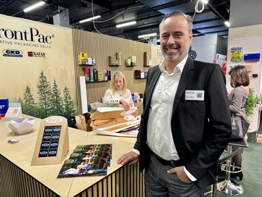 <p>Martin Enocsson, vd på Front Pac.</p>
