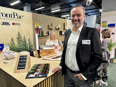 <p>Martin Enocsson, vd på Front Pac.</p>
