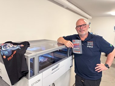 <p>Richard Rindelaub och kollegorna på Folier tillsammans med Epson bjuder in till öppet hus.</p>
