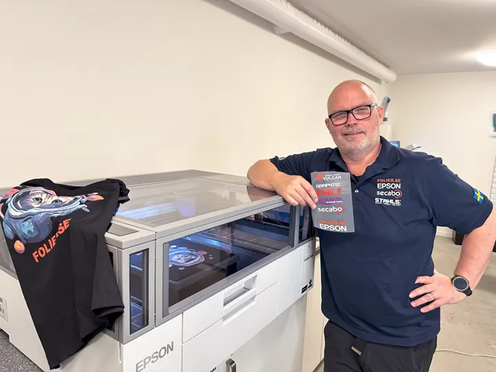 <p>Richard Rindelaub och kollegorna på Folier tillsammans med Epson bjuder in till öppet hus.</p>
