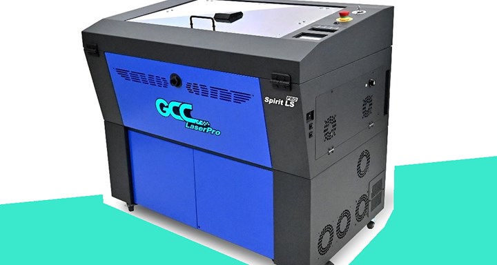 <p>Lasergravyr i högre hastighet från GCC: LaserPro Spirit LS PRO.</p>
