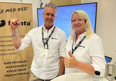 <p>Jonas A Ferm och Susanne Karlsson jobbar med att få Fronta att bli dubbelt så stort. </p>
