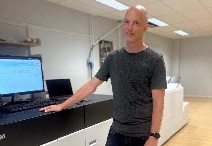 <p>Erik Tibell är prepresschef på Ruter i Laholm.</p>
