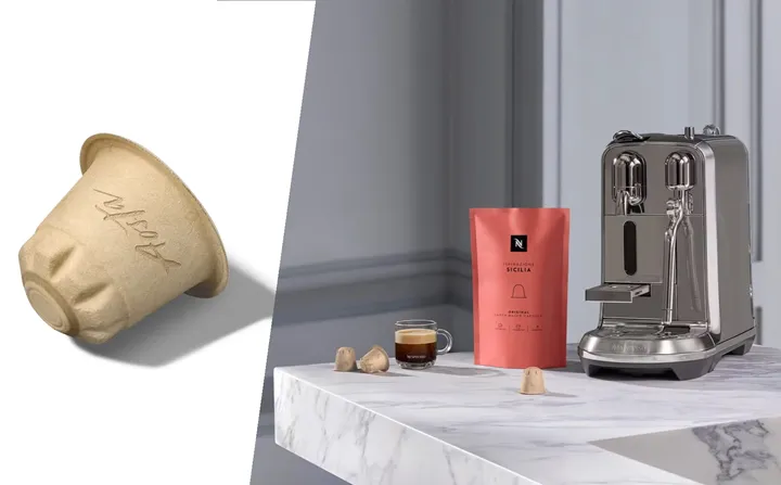 <p>Nu kommer kapslar i papper från ”originalet”.</p>
