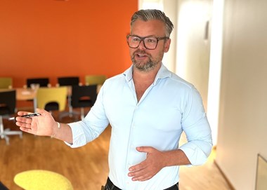 <p>Marcus Nydén, vd för Nonbye i Sverige.</p>
