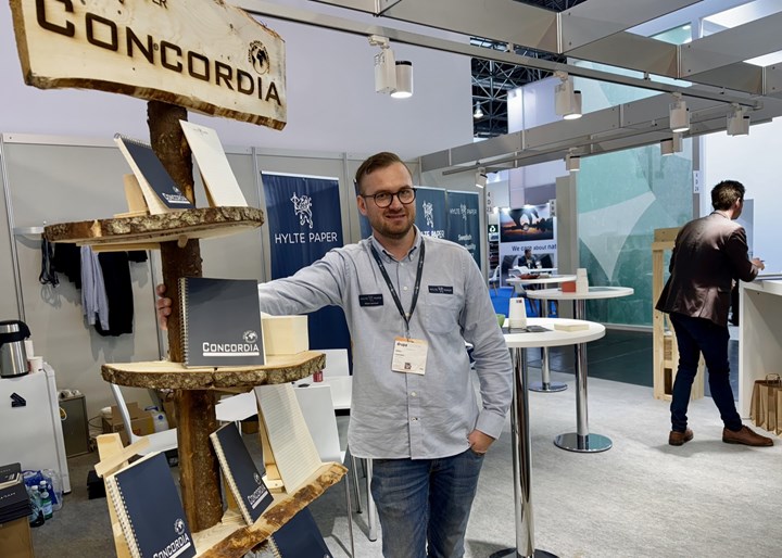 <p>Viktor Laumann, affärsutvecklare på Hylte Paper.</p>
