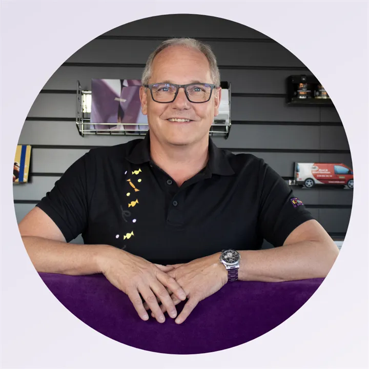 <p>Thomas Nielsen, ny säljare på Karamello.</p>
