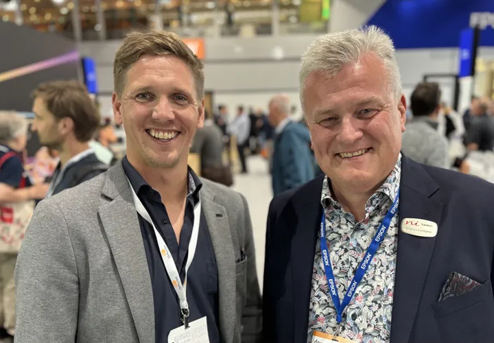 <p>Niclas Ulriksson och Magnus Lundgren på NI Solutions.</p>
