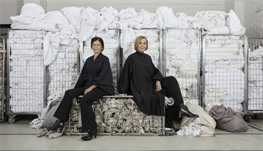 <p>Susanne Beskow och Caroline von Post på Beskow von Post.</p>
