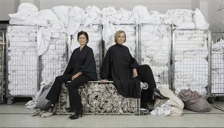 <p>Susanne Beskow och Caroline von Post på Beskow von Post.</p>
