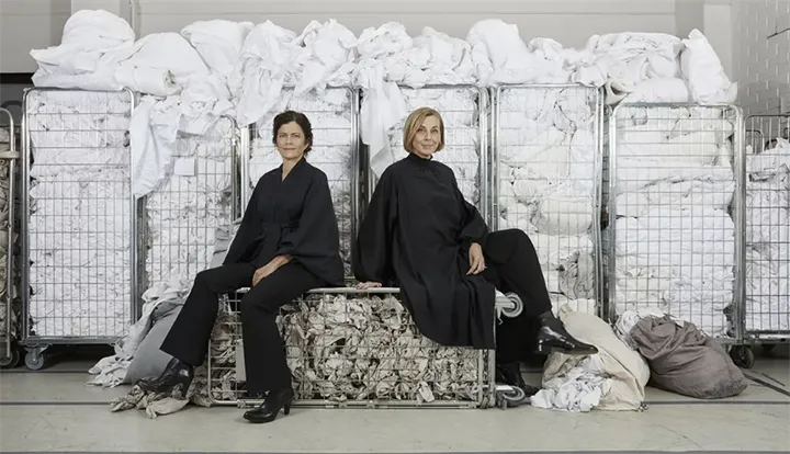 <p>Susanne Beskow och Caroline von Post på Beskow von Post.</p>
